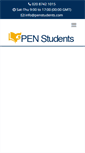 Mobile Screenshot of penstudents.com